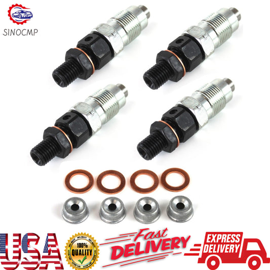 4X Fuel Injectors 16454-53900 for Kubota V2203 V1903 V2003 D1703 Engine Injector