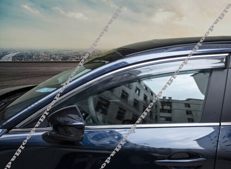 6pcs for mazda CX-30 2020-2022 Window Visor Vent Sun Shade Rain Shield Splitter