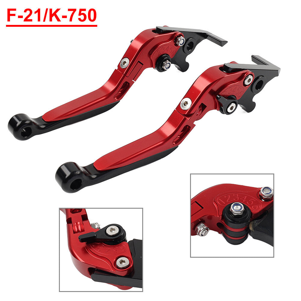 Folding Extendable Brake Clutch Levers for Kawasaki Z650 Z900 17-22 18 Ninja650R