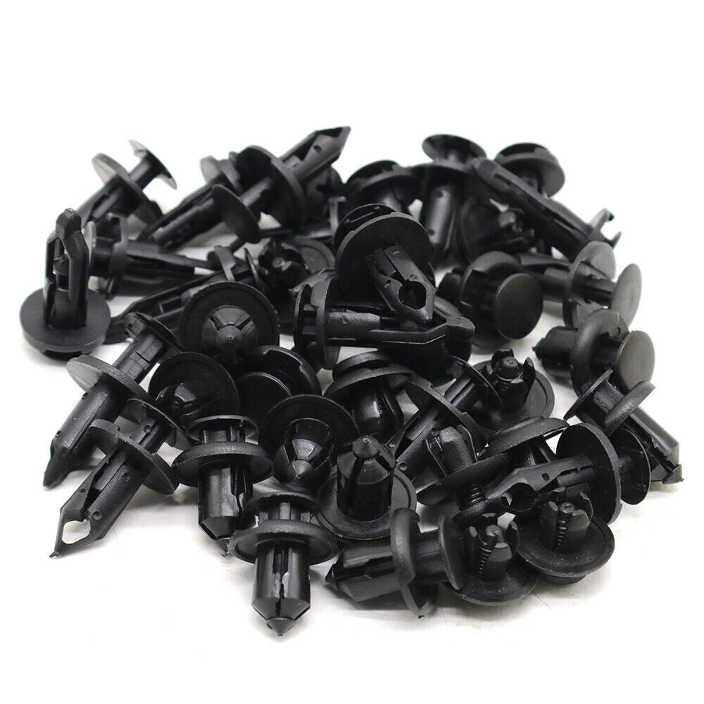 40 pcs 21030249 Plastic Fastener Clips Bumper Push Pin Rivet Retainer Accessory