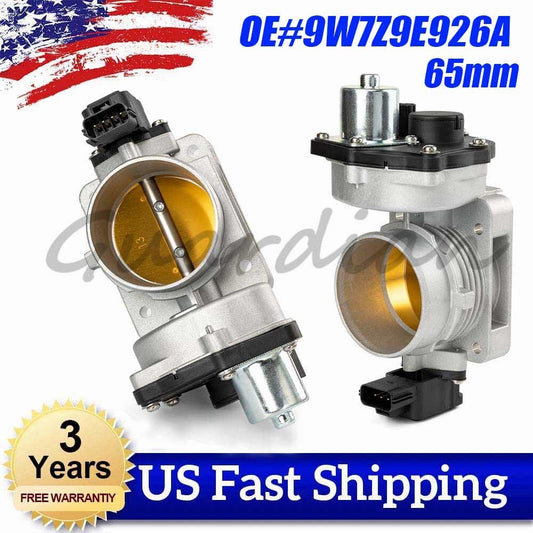 9W7Z9E926A Throttle body 65mm, new, suitable for Ford Explorer V6 4.0L, 2004-2010, 05, 06, 07