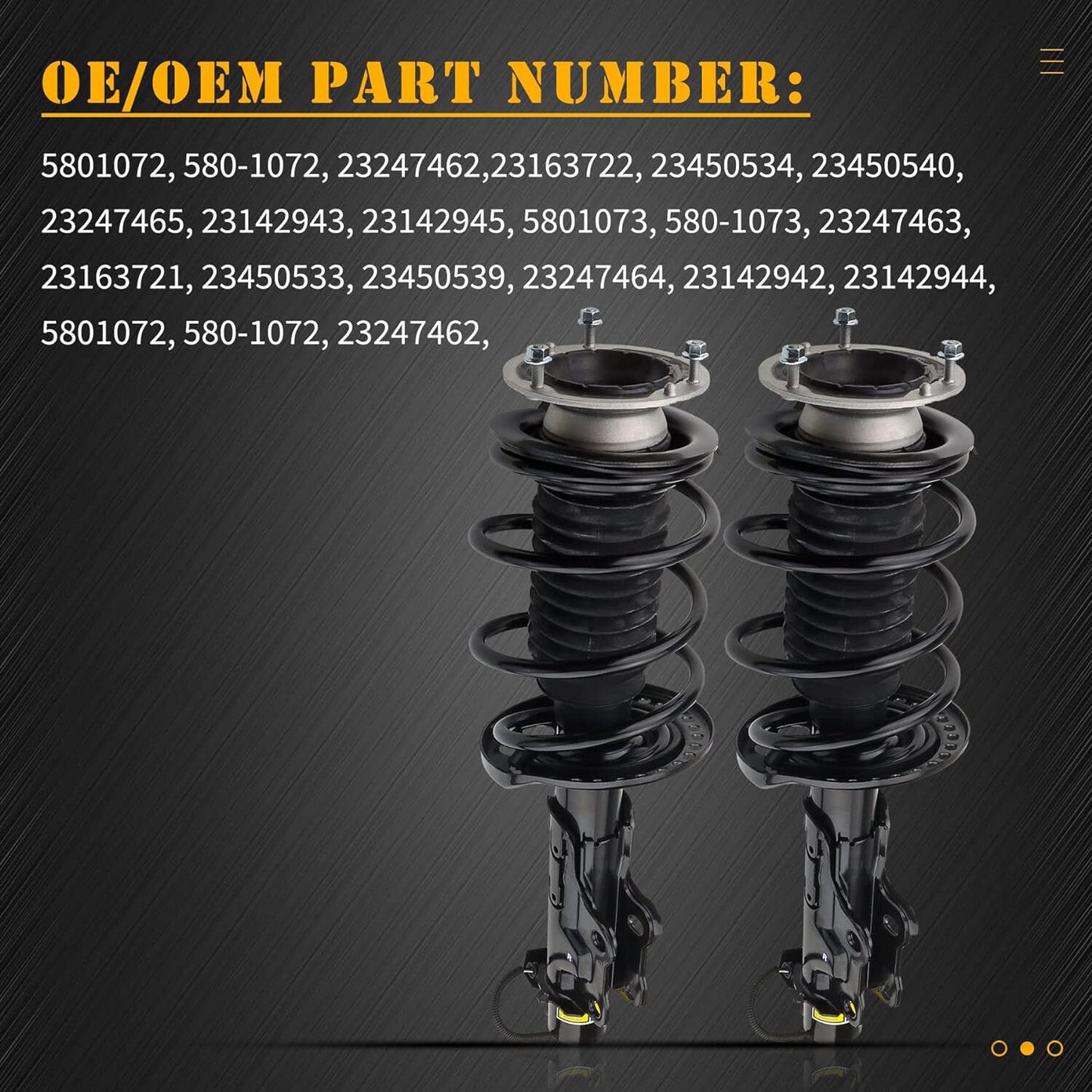 Front Coil Spring Pad Set for Mini Cooper S R56 R57 R55 R58 R59 08-13