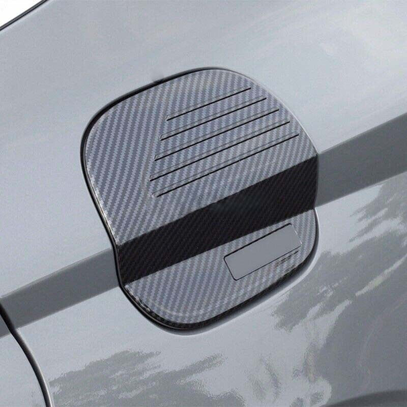 Carbon Fiber Fuel Tank Lid Cover Accessories For 2020-2022 for Hyundai Sonata