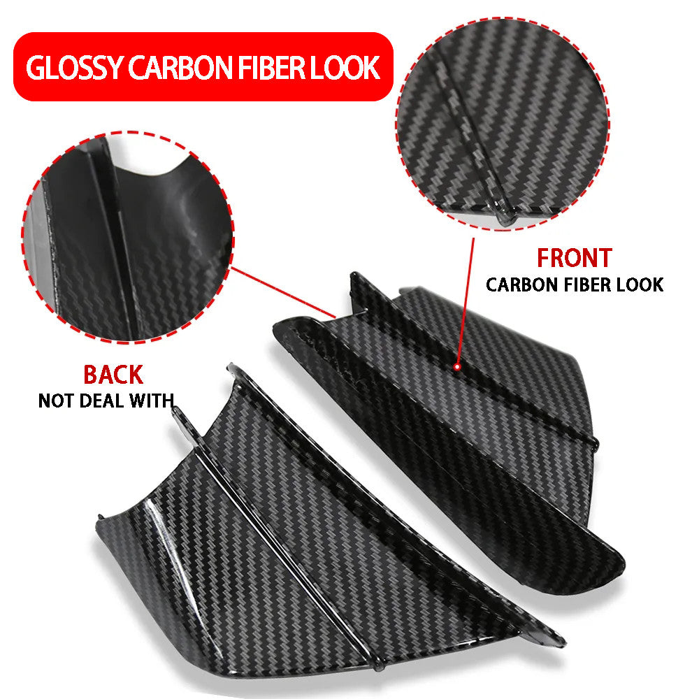 Motorcycle Winglet Aerodynamic Wing Kit Spoiler for Yamaha for Suzuki for Kawasaki for Honda