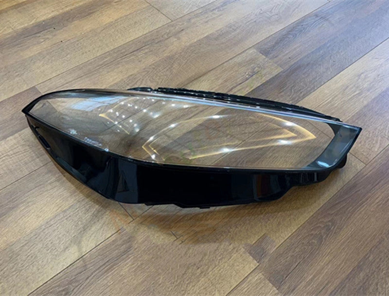 A Pair Front Headlight Lens Shell + Sealant Glue for BMW G14 G15 G16 8-Series