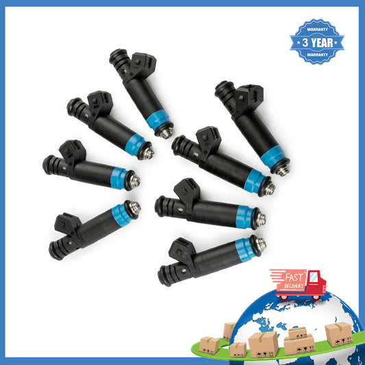 8X 850CC 80LB Fuel Injectors FI114992 EV1 for Chevy for Ford LS1 LT1 LSX V8 E85 NEW