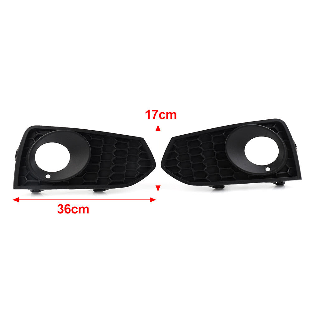 Closed Mesh Front Bumper Fog Light Lamp Grille for BMW 2 Series F22 F23 M Sport