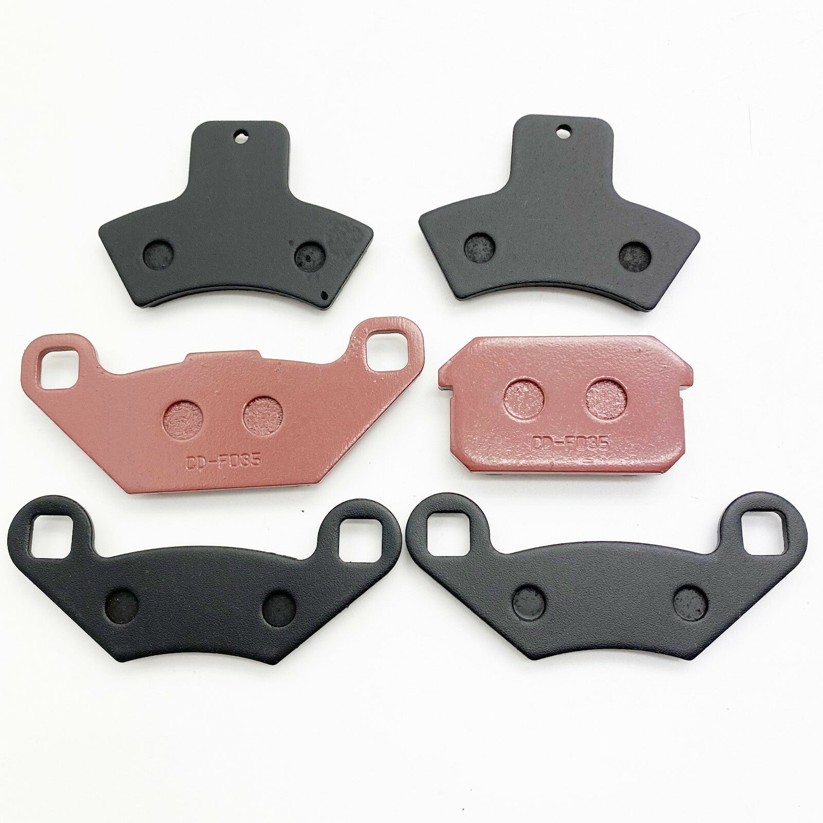 6PCS Front Rear Brake Pads Linhai 250 300 250CC 300CC ATV UTV Buggy Brake Pad