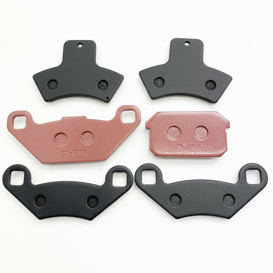 6PCS Front Rear Brake Pads Linhai 250 300 250CC 300CC ATV UTV Buggy Brake Pad