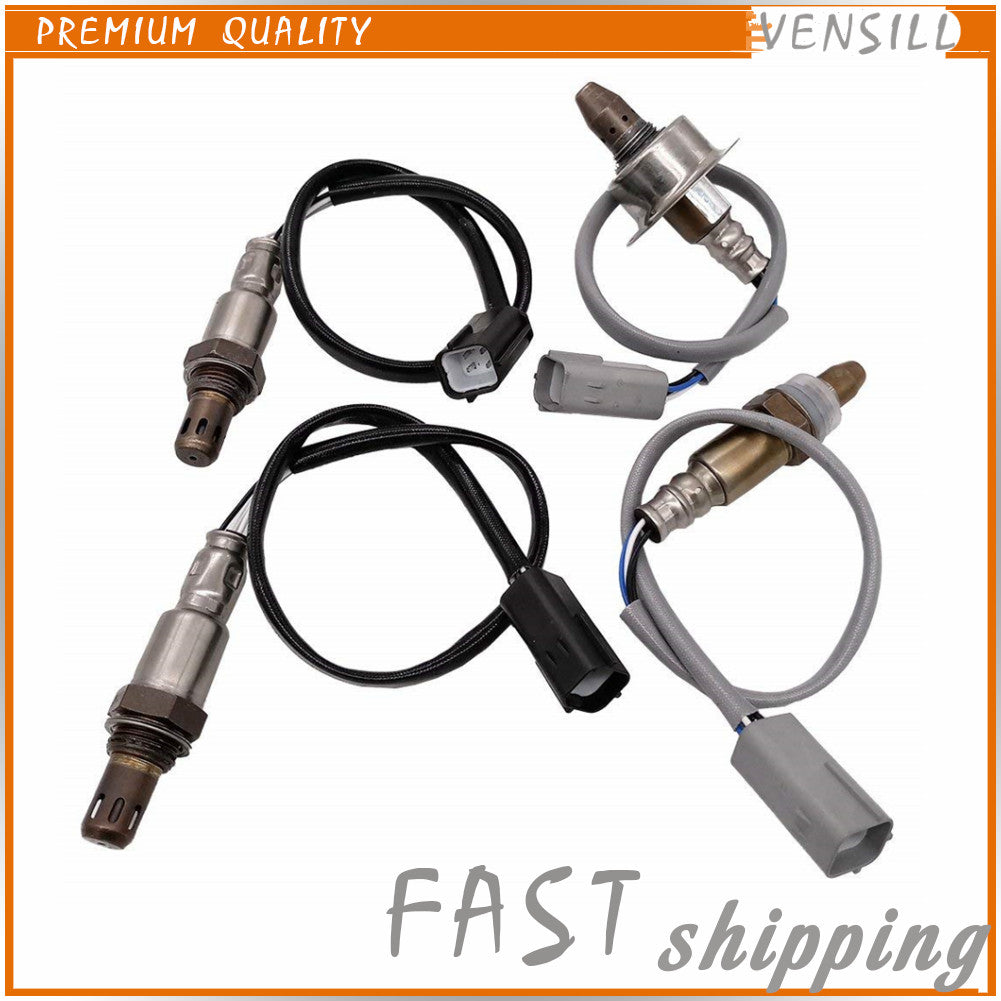 4pcs Front Rear Oxygen Sensor for Nissan Altima 2008-2009 Maxima 2009 3.5L V6