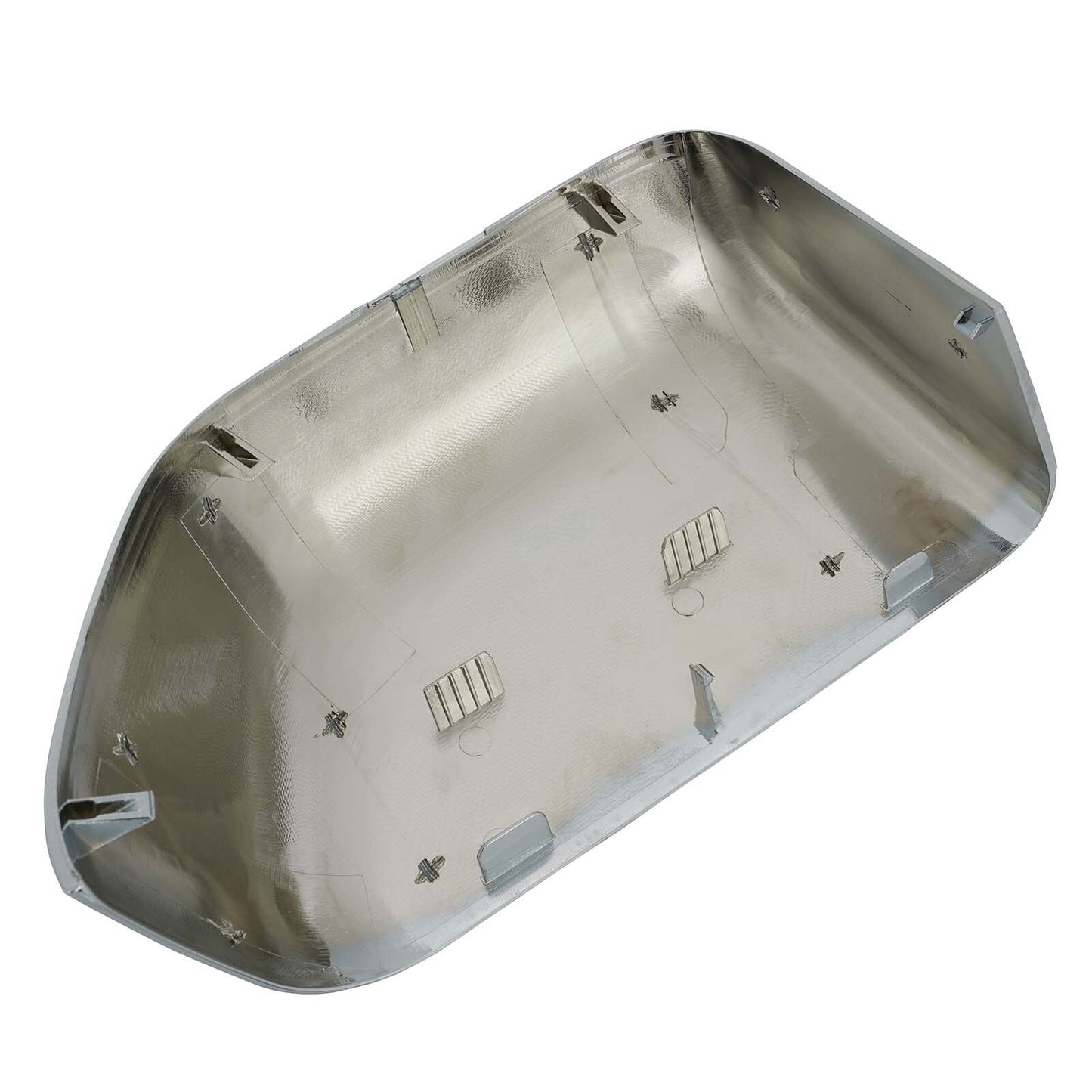Top Half Tow Mirror Protective Case Chrome for 2017-2024 for Ford F250 F350 Super Duty
