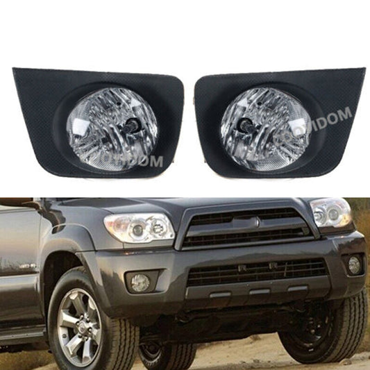 For 2005-09 for Toyota 4 Runner Hilux Surf 1 Set Front Fog LampWires Harness Switch