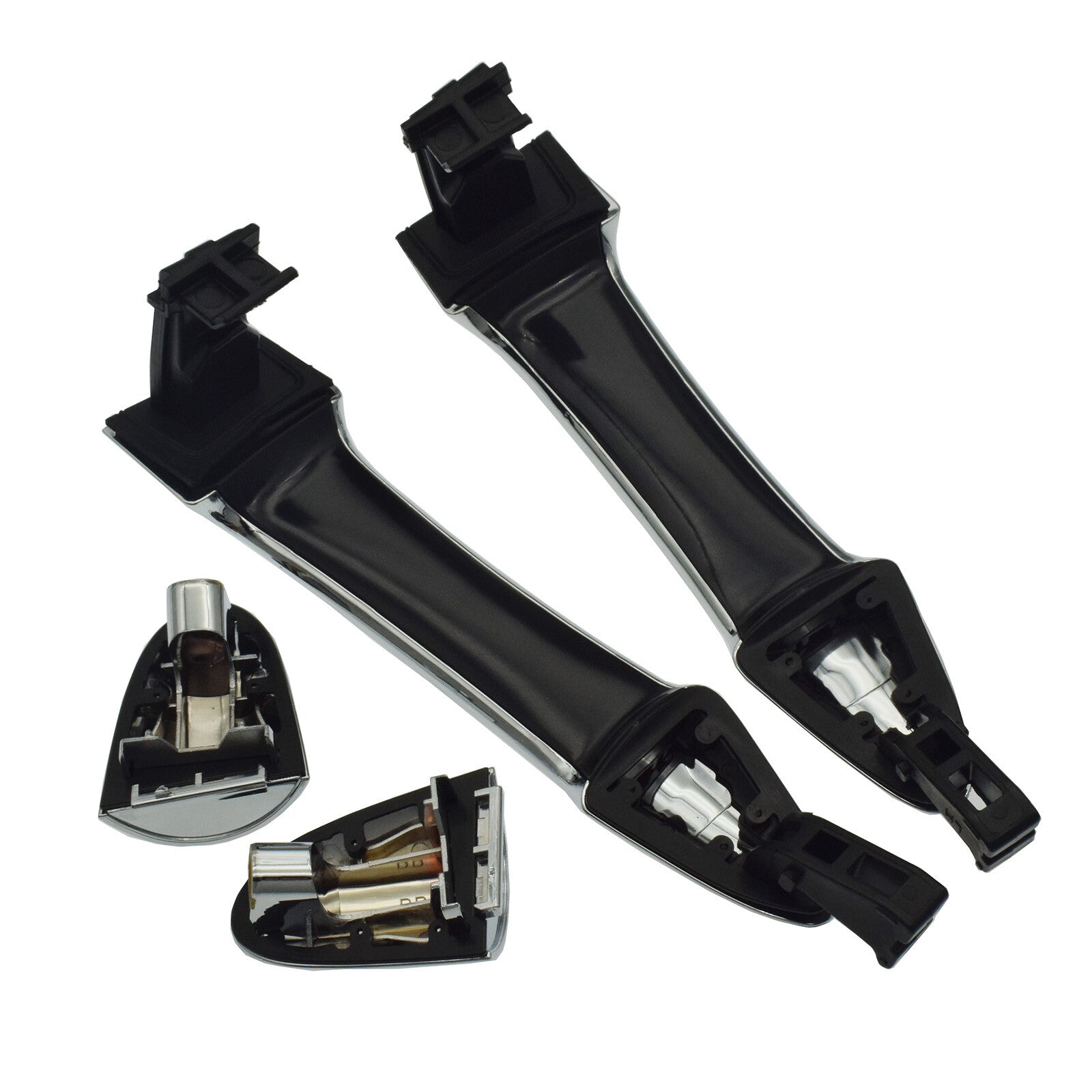 Chrome-plated left rear and right exterior door handles are available on for Kia Picanto models from 2011 to 2016.