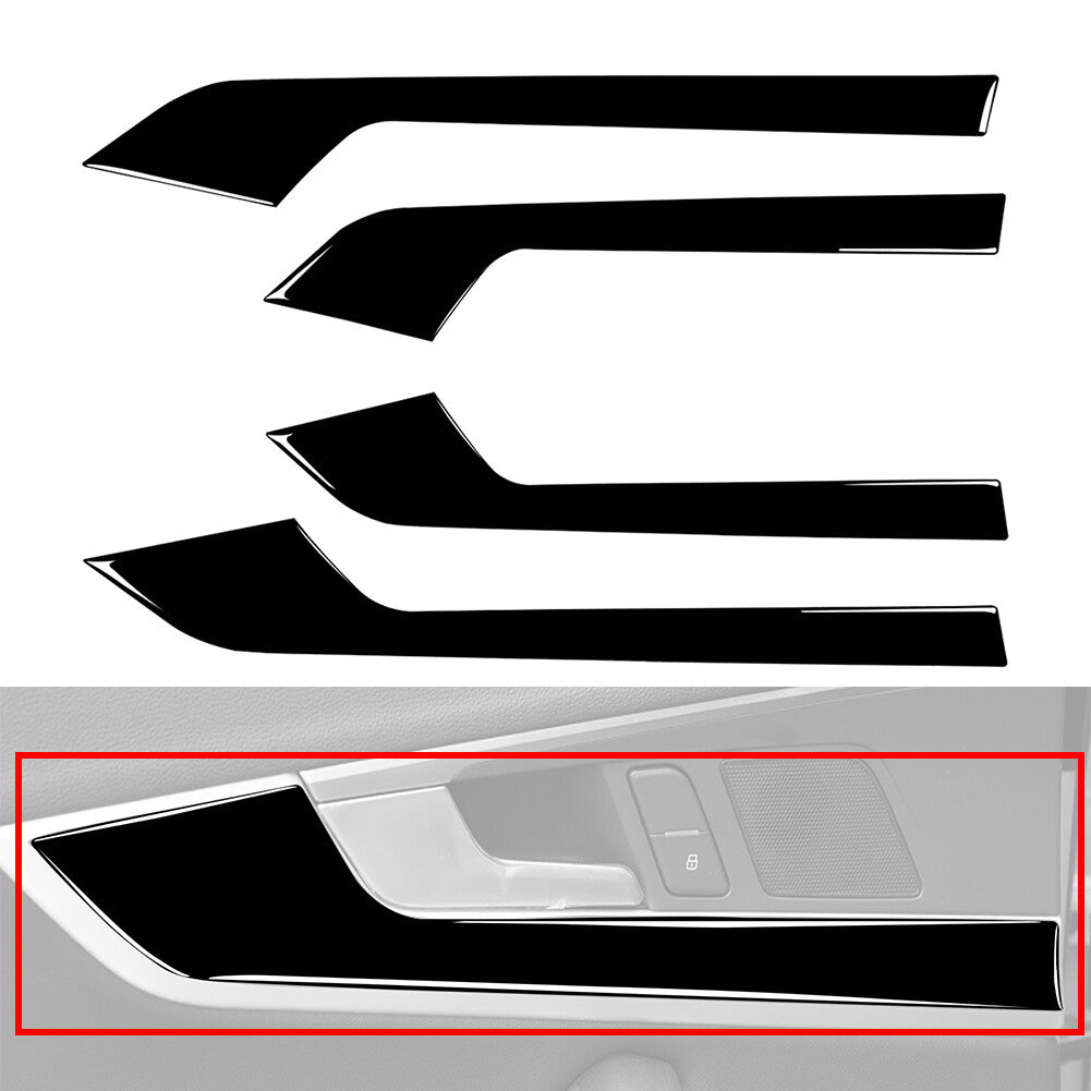 Interior Door Handle Panel Cover Trim for Audi A5 A4 S4 RS4 RS5