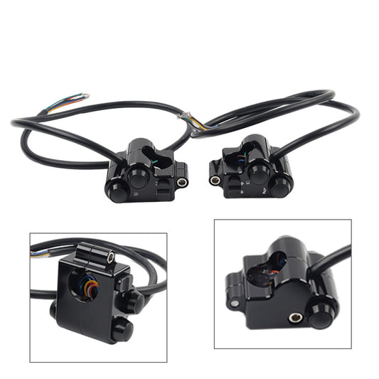 CNC Motorycle 1 25mm Handlebar Switch Controls Housing for Harley Universal
