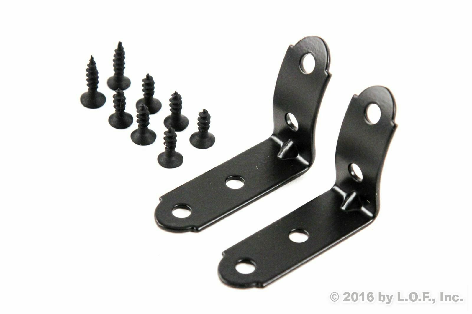 2pc glove box repair kit for 2001-2008 for Audi A4, B6, B7, S4, RS4, 8E - Black replacement.