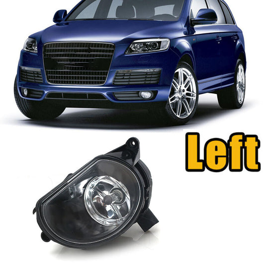 for Audi Q7 2006-2009 Left Side Front Bumper Fog Light Lamp With Halogen Bulbs