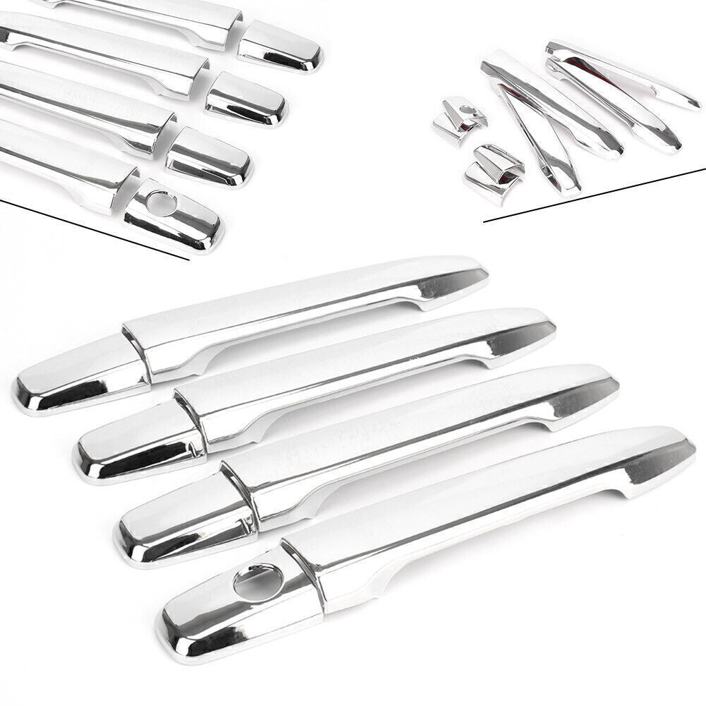 Door Handle Cover Trim Set for Mitsubishi ASX RVR Outlander Sport 2010-18 Chrome