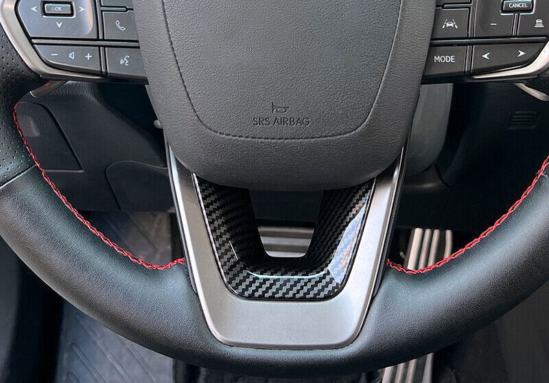 Carbon ABS Steering Wheel Sheet Cover Trim for Lexus RX350 350h 500h 2023-2024