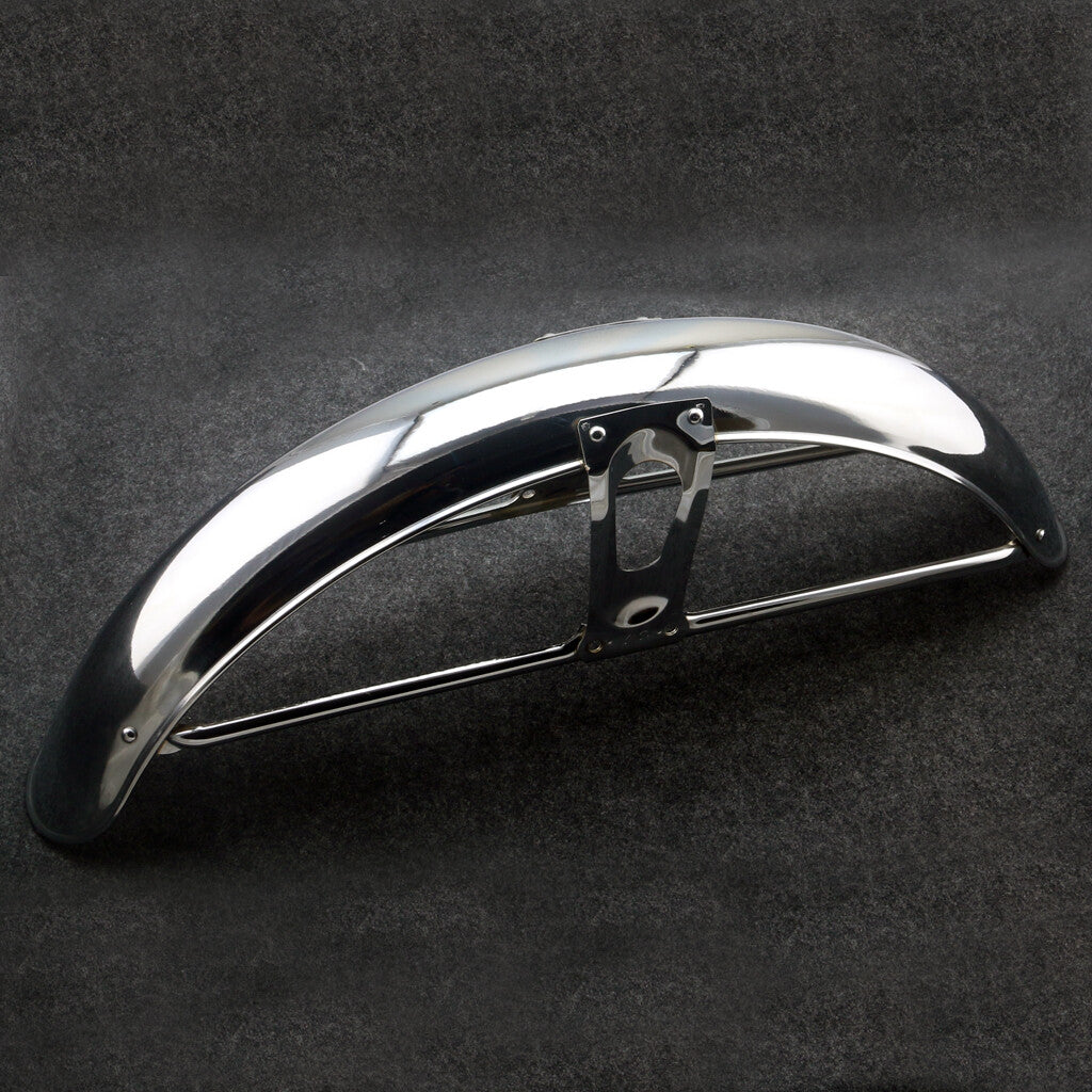 for HONDA CG125 S90 CS90 S110 CS110 CB100 CB125S Front Chrome Mudguard Fender