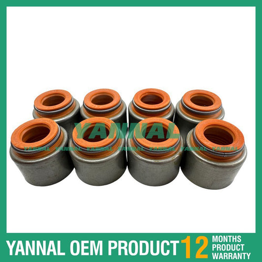 8-piece set of new spare parts for Yangdong valve oil seals YND485D engine