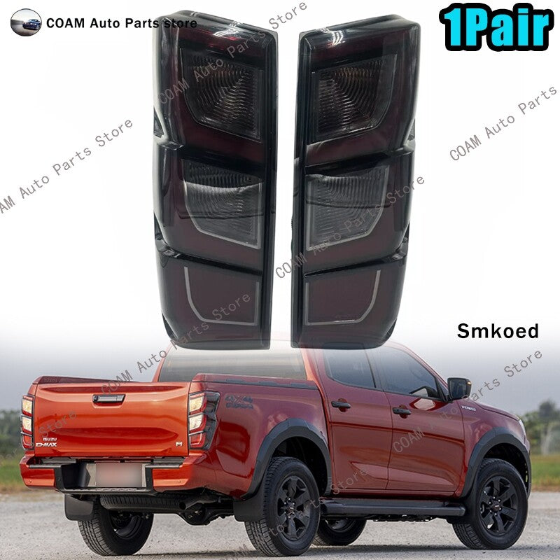 Upgraded new smoked LED taillight assembly for ISUZU D-MAX DMAX PICKUP 2020-2024