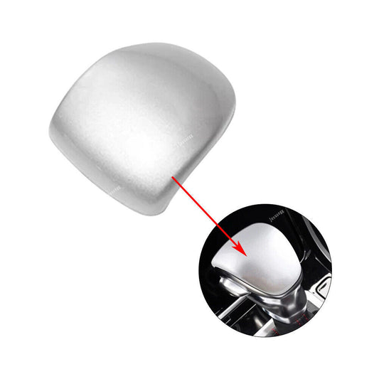 for Kia Sanchi runs ABS Front Gear Shift Lever Knob Handle Cover Cap Trim White