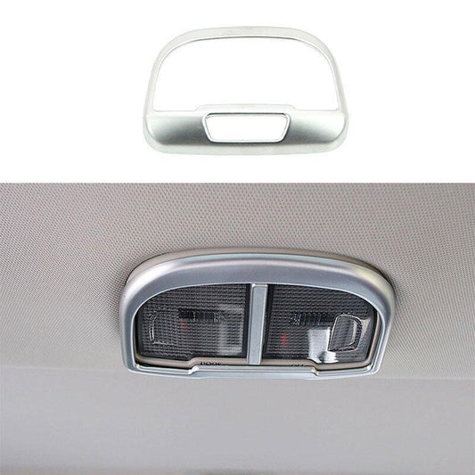 Fit for Subaru Outback 2015-2019 Matte Silver Rear Reading Light Cover Trim 1PCS