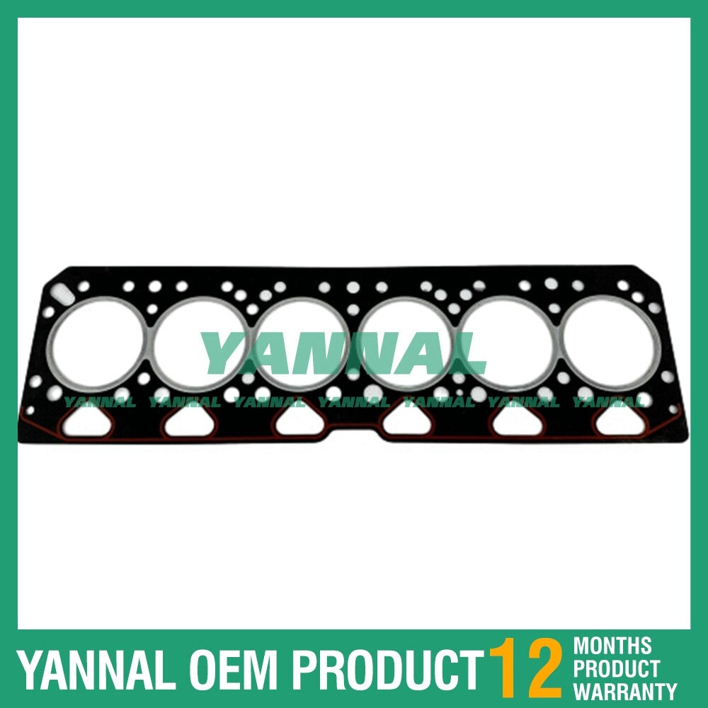 Head gasket 3681H208 is suitable for Perkins 1006-6, 1006-6T, 1006-6TW, 1006-60, and 1006-60T-.