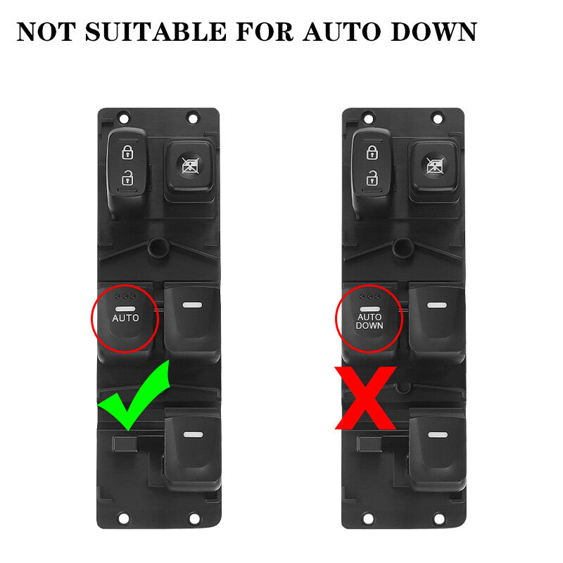 Left Driver Side Master Power Window Switch for Hyundai for Veloster 1.6L 2012-2017