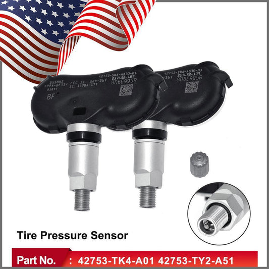 2pcs Tire Pressure Sensors TPMS For 2009-2014 for HONDA for CIVIC FIT 315MHz US