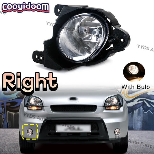 for Kia Soul 2010 2011 Front Bumper Fog Light Foglamp With Bulb Right Side