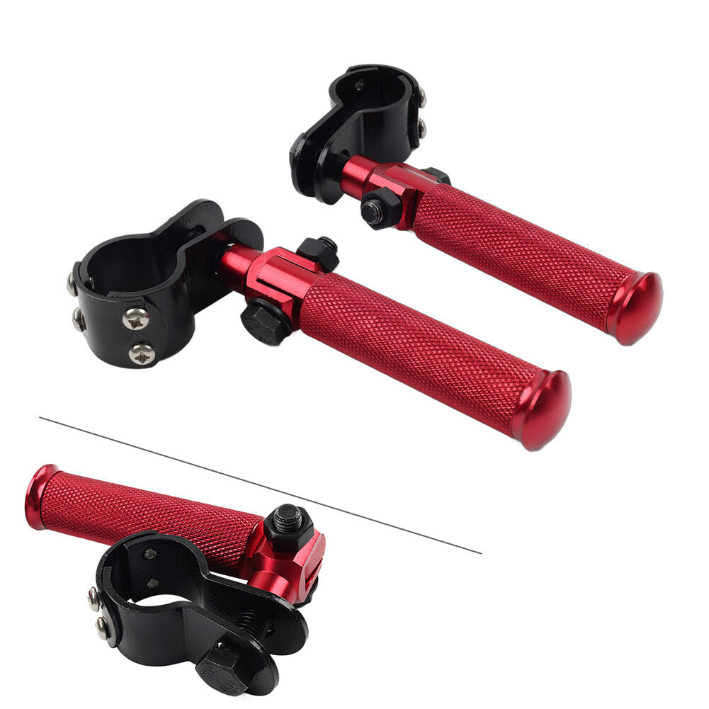 Motorcycle Universal CNC Foot Pegs Footrest Racing Pedal Folding