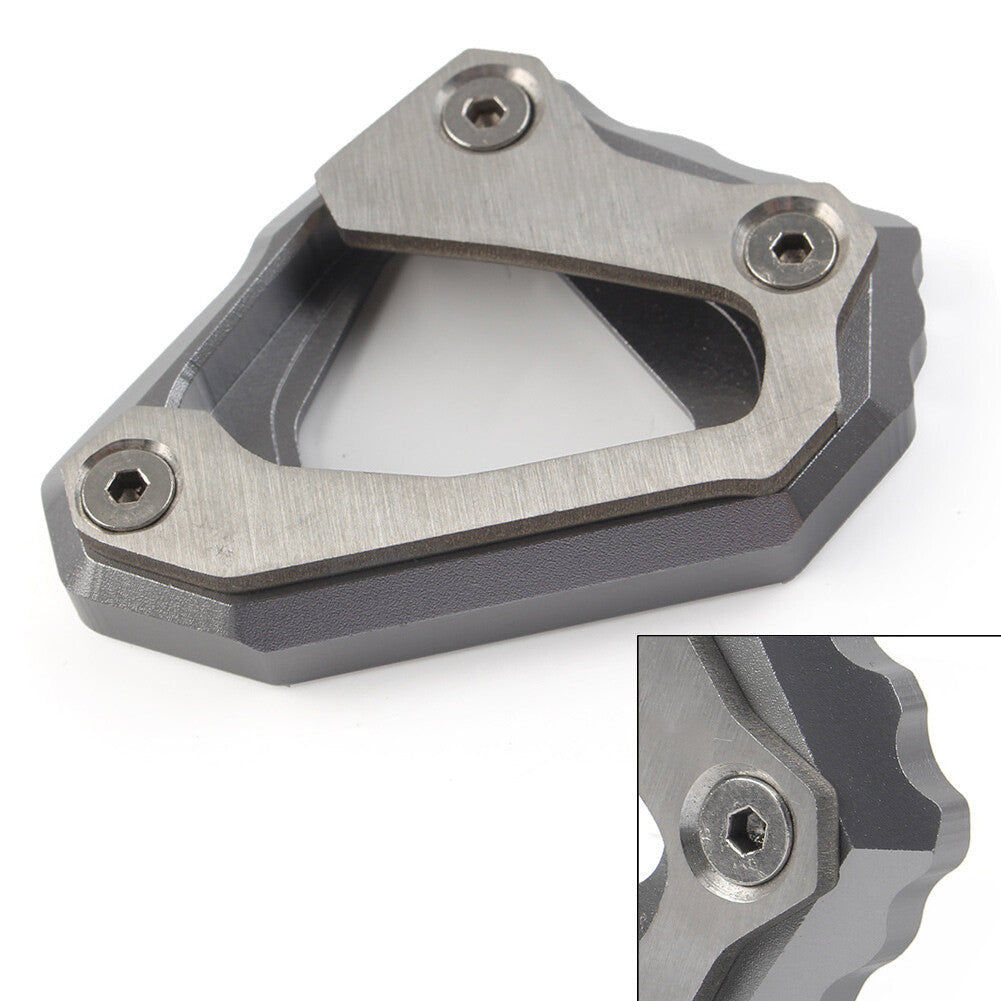 Kickstand Side Stand Enlarger Foot Support Pad Plate Fit for Yamaha MT-10 2015-2021