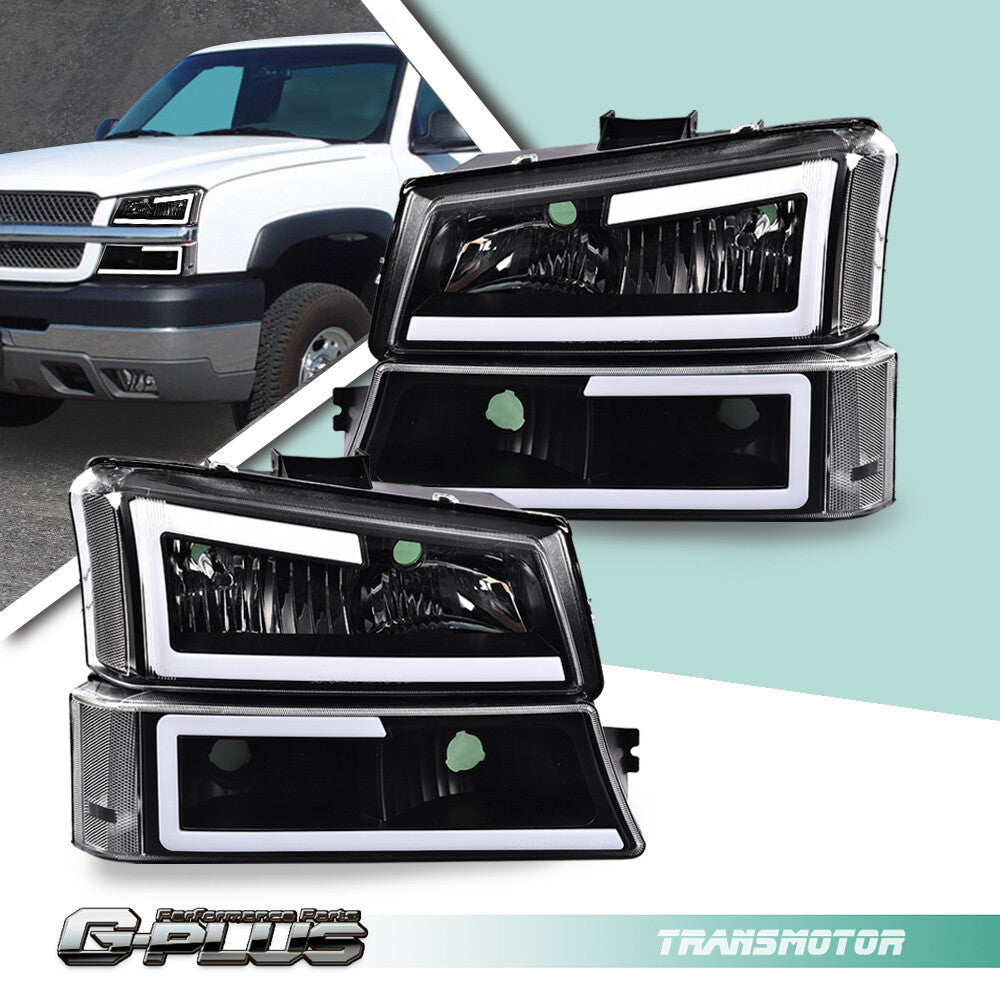 new, suitable for 2003-2007 Silverado LED DRL headlights, bumper lights, and taillights.