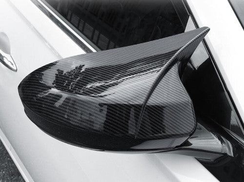 2019-24 for Nissan Altima Carbon Fiber style Door Rear View Mirror Cover Trim 2P