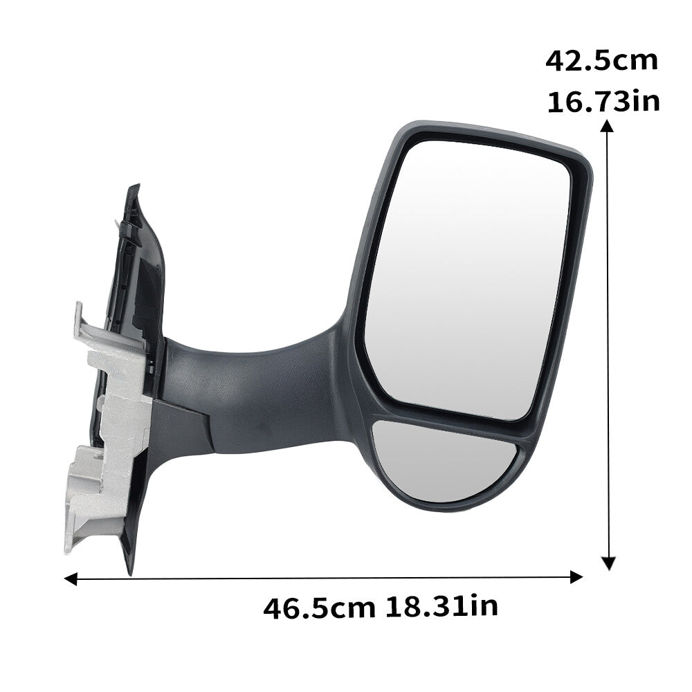 F¨¹r for Ford Transit MK6 MK7 00-13 Au?enspiegel Manuelle Faltung R¨¹ckspiegel Rechts