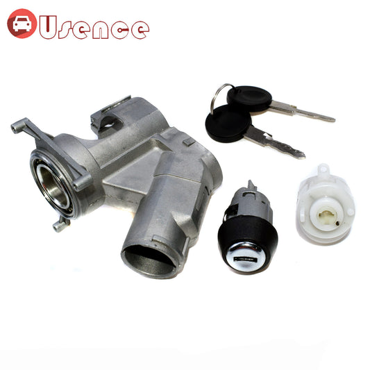 Ignition Column Lock Cylinder Housing Switch Set for VW Cabriolet for Jetta for Golf