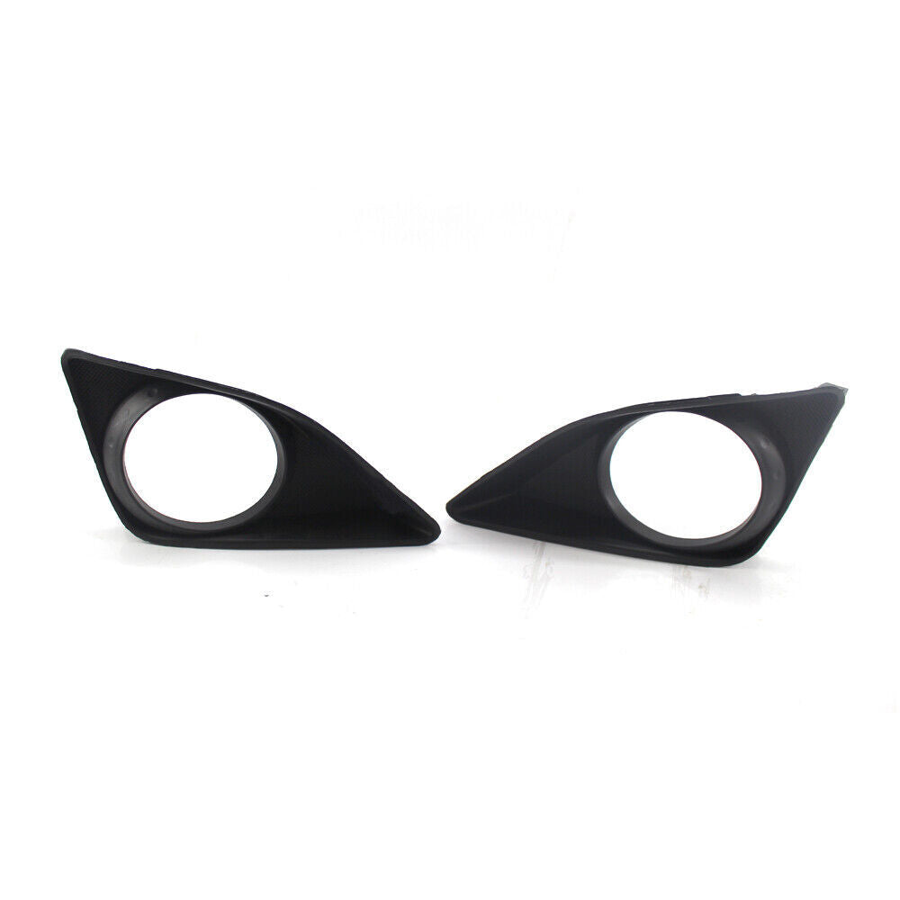 1Pair Front Fog Light Lamp Bezels Grille Cover Fit for Toyota for Corolla 07-2010 PA