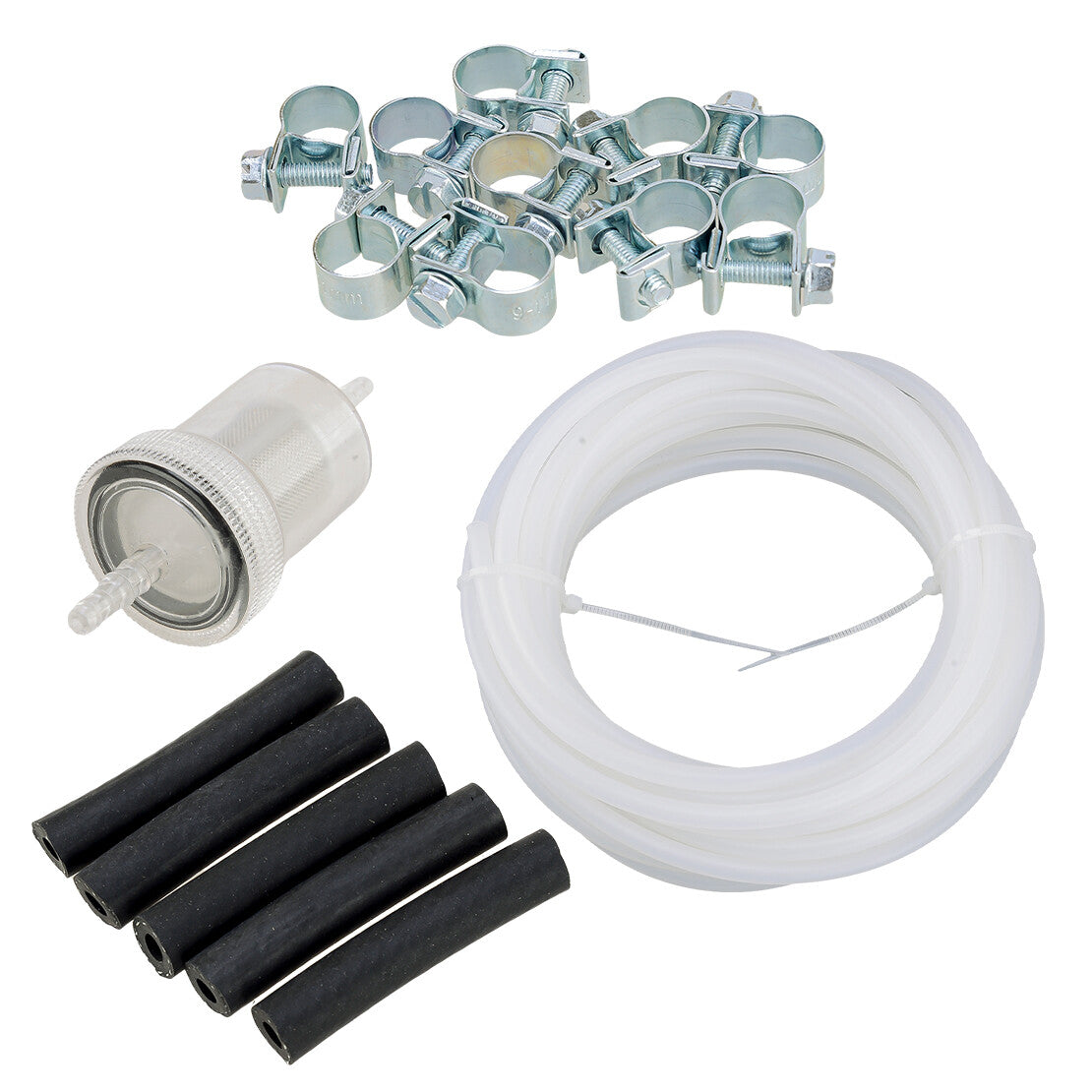 Car 5M Diesel Fuel Filter Line Hose Clips Fit For Webasto Eberspacher Heater