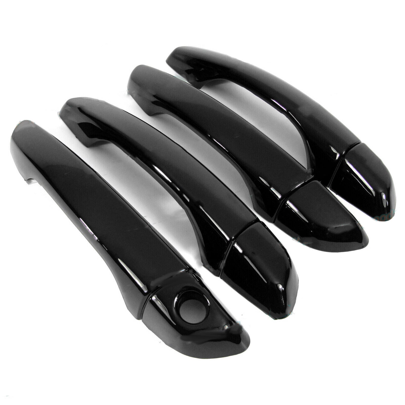 For 2017-2020 for Hyundai for Elantra Glossy Black Edition Side Door Handle Covers Trims