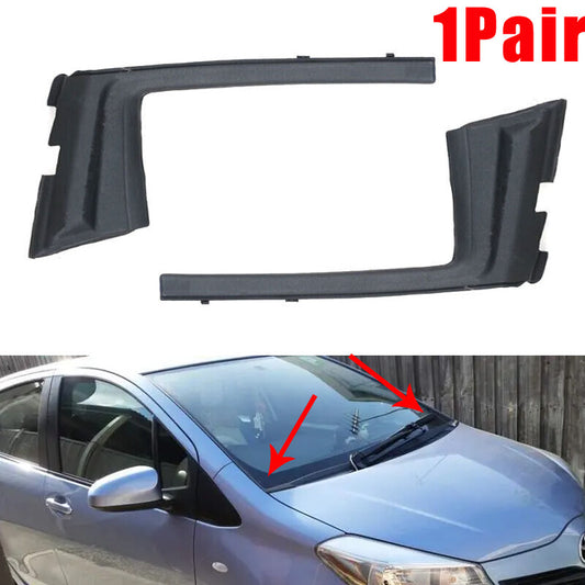 Black Front LH+RH Fender Cowl Side Fender 53867-52090 For 2012-2014 for Toyota YARIS