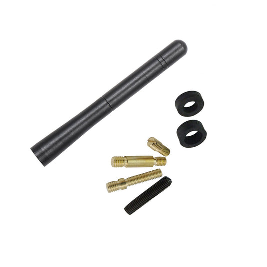 1pc Universal Car Antenna Mast Short Carbon fiber style 4.7 Inch
