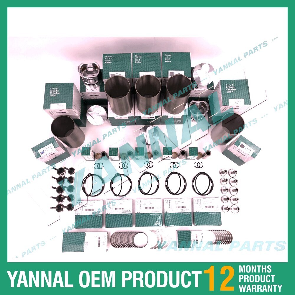 new overhaul and rebuild kit for Kubota F2503 5-cylinder engine.