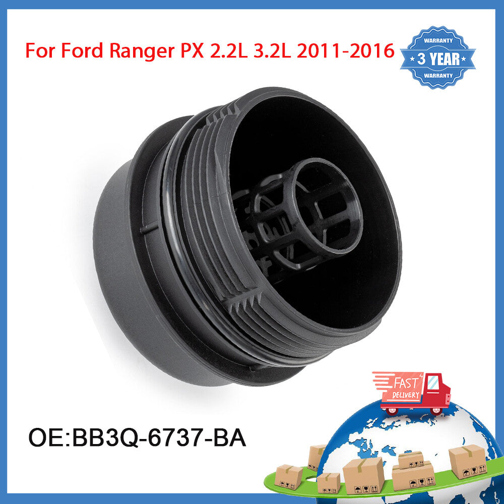 Oil Filter Housing Cover Cap New for Ford Ranger PX 2.2L 3.2L 11-16 BB3Q-6737-BA