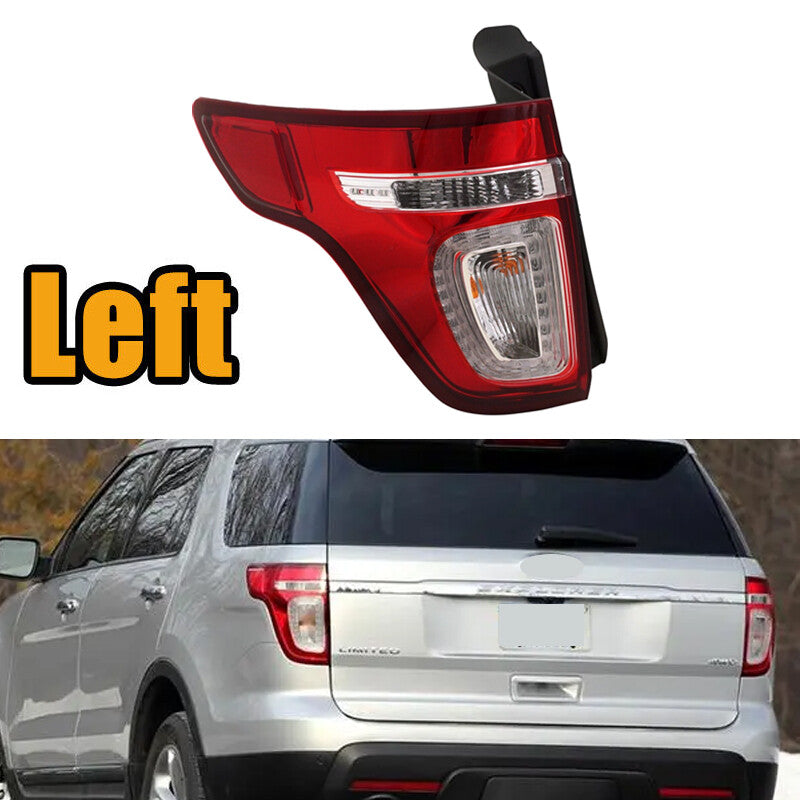 Taillight assembly for 2011-2015 for Ford Explorer driver's side with bulb.