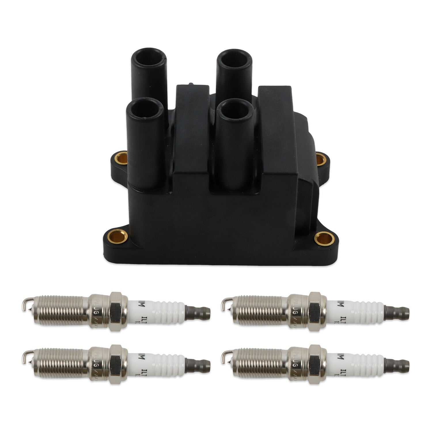 1x Ignition Coil4x Iridium Spark Plugs FD497 5019 for Ford Contour vastvehicle