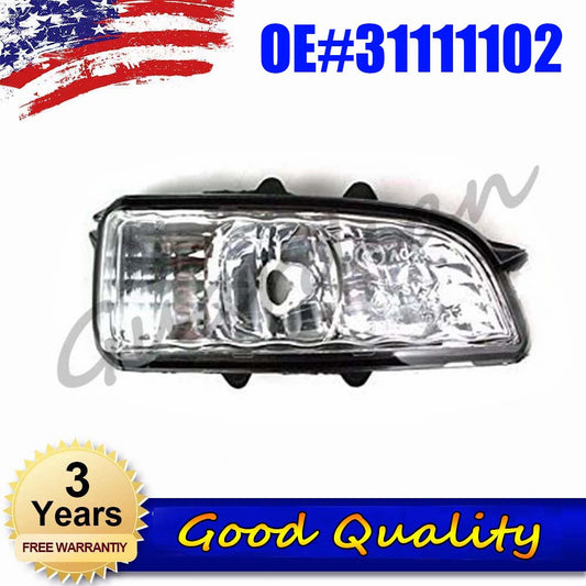 Mirror Turn Signal Lens Passenger Side Right RH 31111102 for Volvo V70 V50 S80