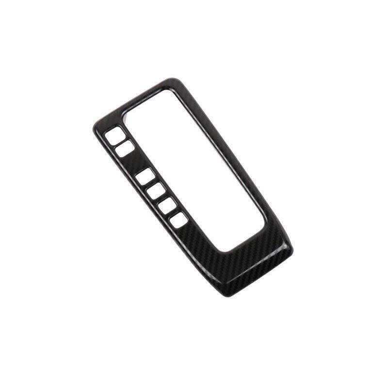 for Nissan Altima 19-22 Steel Carbon Fiber Style Central Console Gear Shift Trim