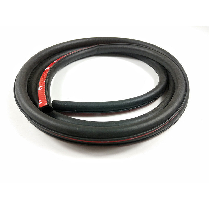 8Meter Shape Big D Car Door Seal Strip Rubber Noise Weatherstrip Soundproof Pad